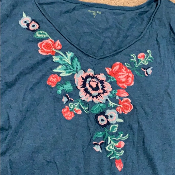 Cute embroidered top from Garnet Hill - Picture 4 of 4